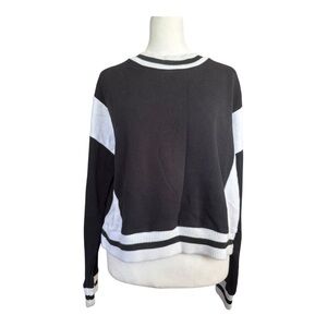 Active Seller! Hollister Cropped Colorblock Sweatshirt Varsity Style Medium
